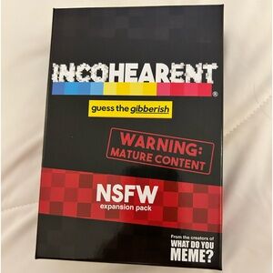 NSFW Incohearant Card Game